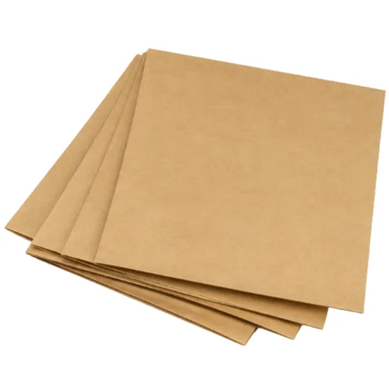Láminas de cartón kraft para deslizadores