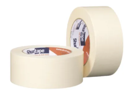 Rollo de cinta masking de papel beige